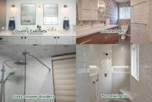 Bathroom remodeling material